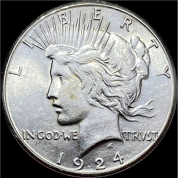 1924-S Silver Peace Dollar UNCIRCULATED