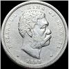 Image 1 : 1883 Silver Hawaiian 1/2 Dollar CLOSELY UNCIRCULATED