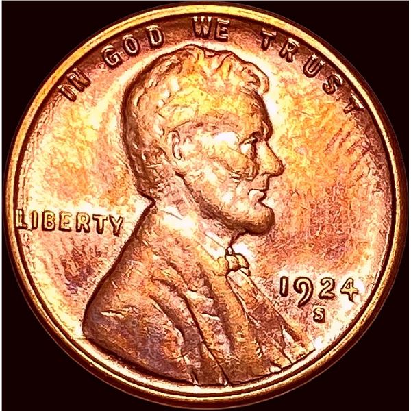 1924-S Lincoln Wheat Cent UNCIRCULATED