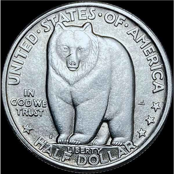 1936-S Silver Bay Bridge Half Dollar GEM BU