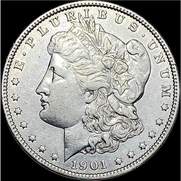 1901 Morgan Silver Dollar CLOSELY UNCIRCULATED