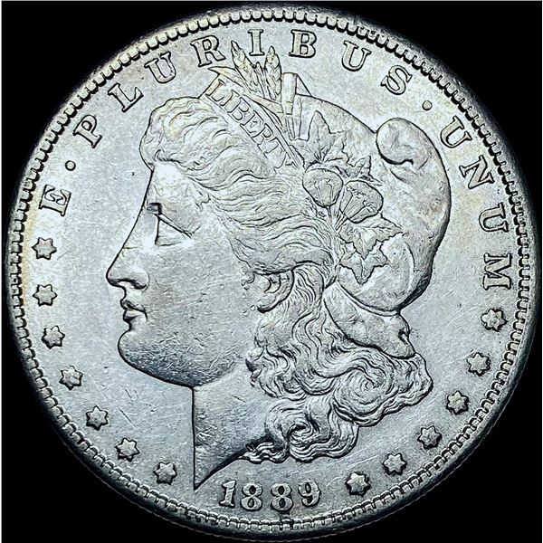 1889-S Silver Morgan Dollar CHOICE AU