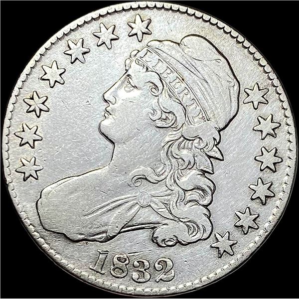 1832 Capped Bust Half Dollar LIGHTLY CIRCULATED