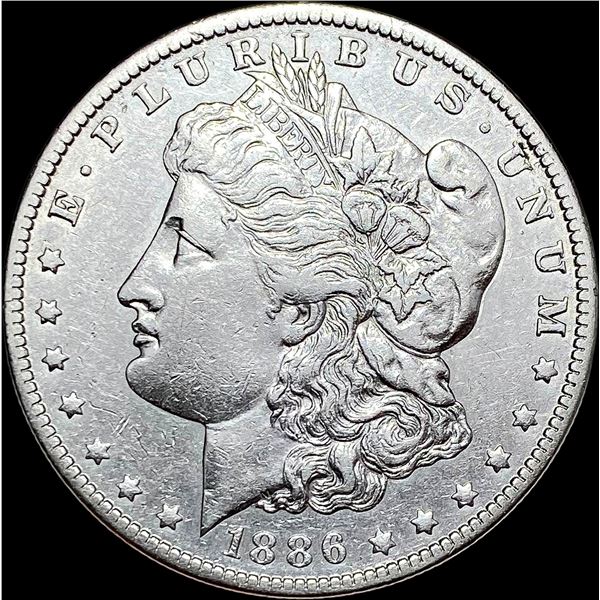 1886-S Silver Morgan Dollar CLOSELY UNCIRCULATED