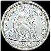 Image 1 : 1857 Silver Seated Liberty Dime UNCIRCULATED