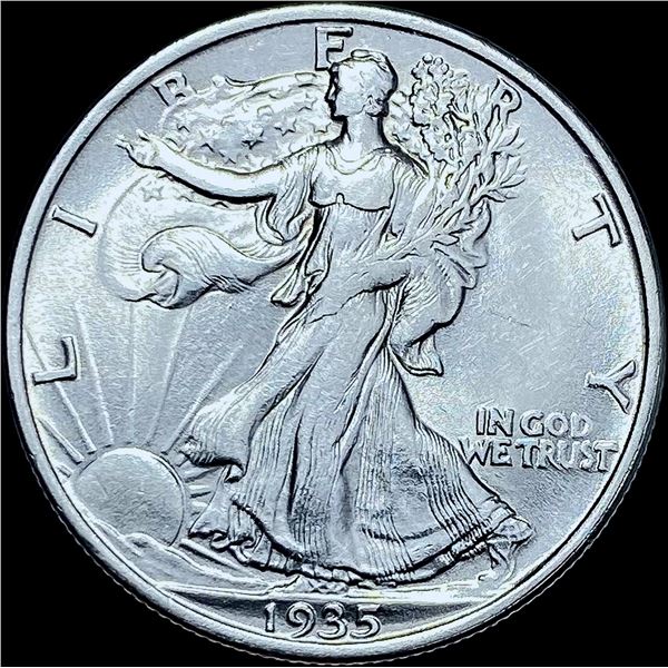 1935 Silver Half Dollar (Walking Liberty) CHOICE BU