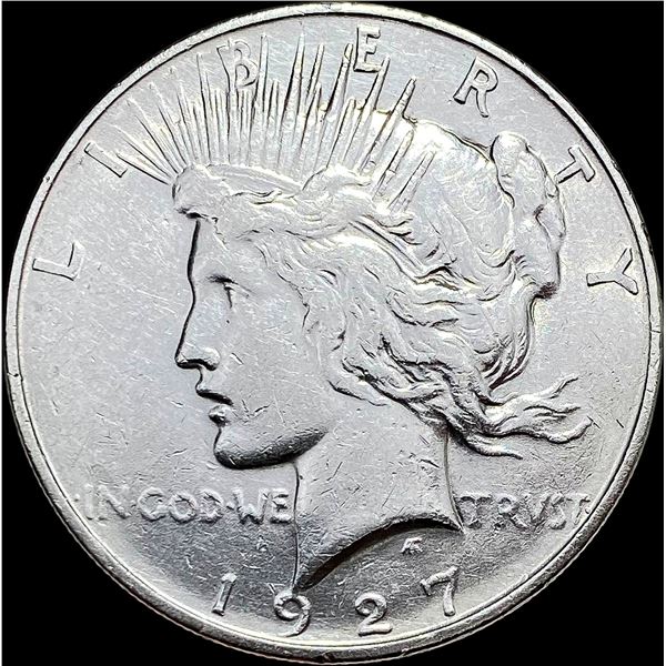 1927-D Silver Peace Dollar CLOSELY UNC