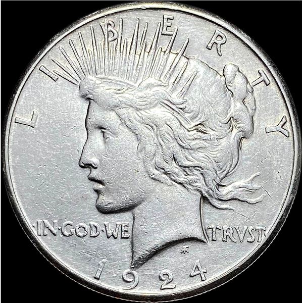 1924-S Silver Peace Dollar HIGH GRADE