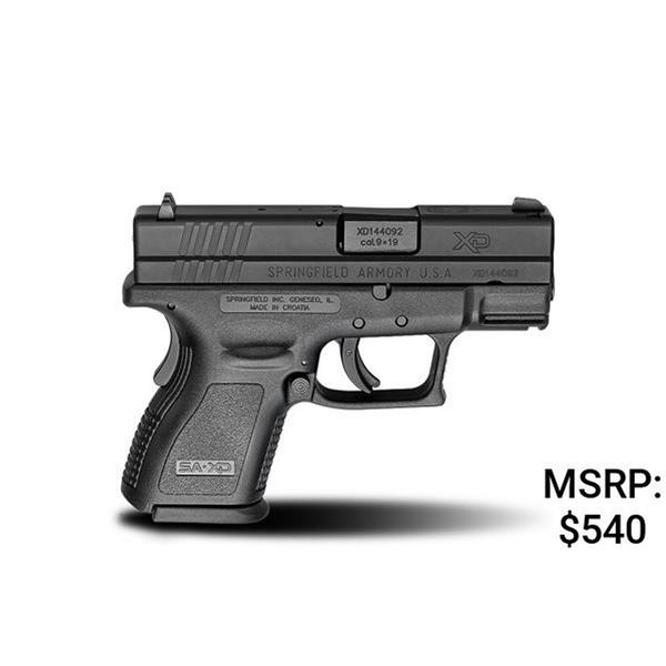Springfield Armory XD-9 Subcompact 9mm Pistol