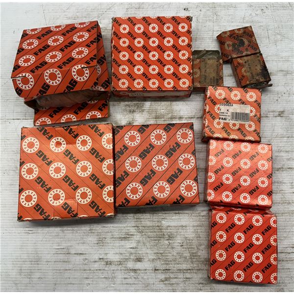 Lot of Misc. Fag Bearings