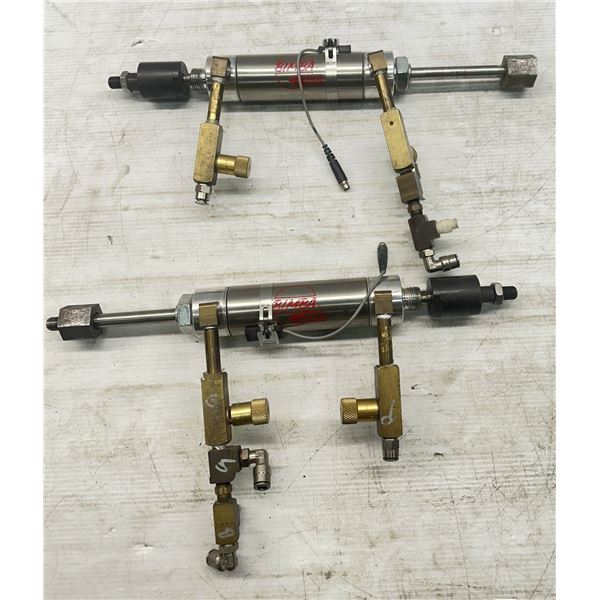 (2) Bimba #M-173-DXDE Cylinders