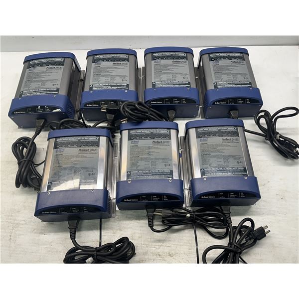 Lot of (7) ProTech 2412C Power Supplies