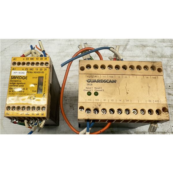 Lot of (2) Misc. Control Units #EN 954-1 & #SRUB