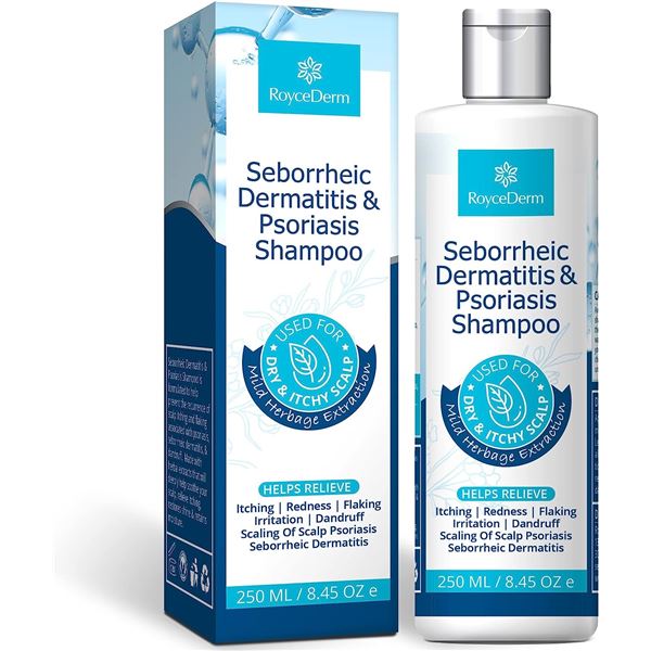250ML BOTTLE OF ROYCE DERM SEBORRHEIC & DERMATITIS