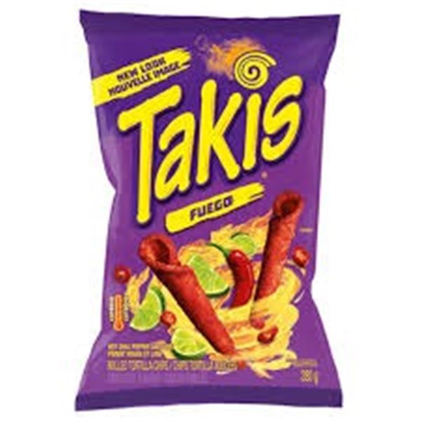 NEW 3 X 280G TAKIS FUEGO