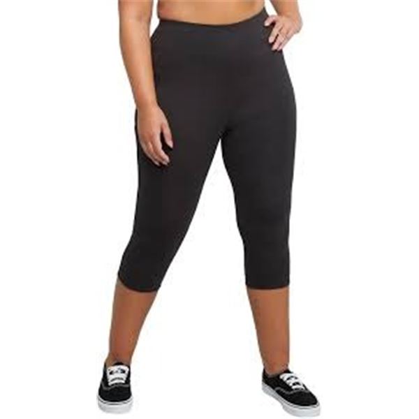 NEW JUST MY SIZE CAPRI LEGGINGS PLUS SIZE