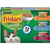 Image 1 : NEW 24 X 156G PURINA FRISKIES INDOOR 12 CANS
