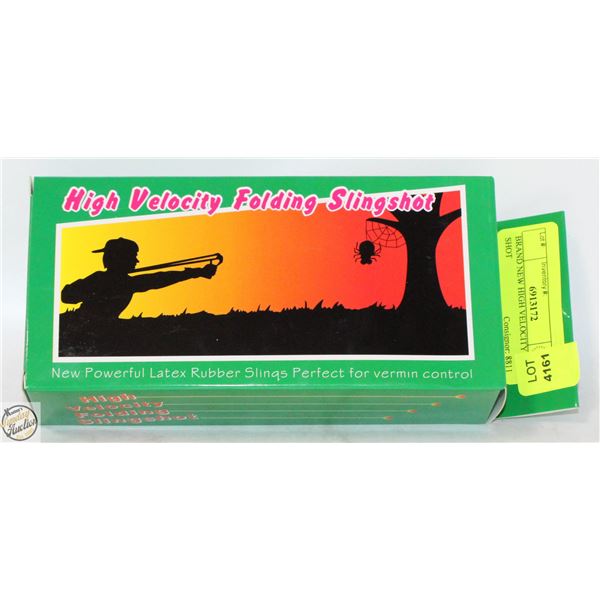 BRAND NEW HIGH VELOCITY SLING SHOT