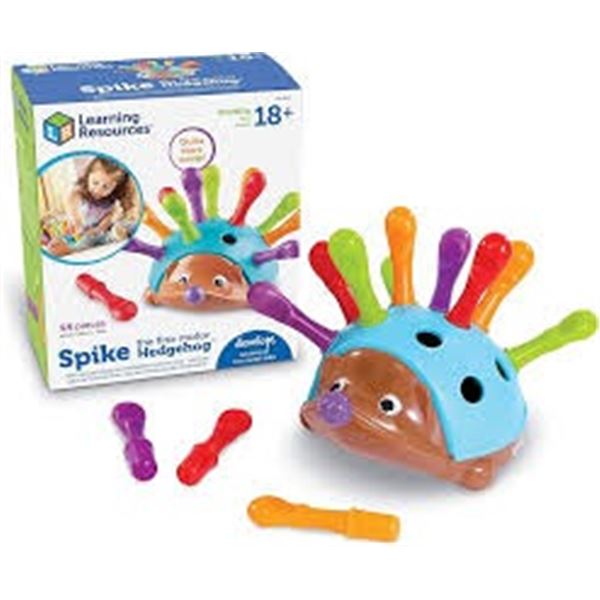 NEW WITH BOX LEARNING RESOURCES SPIKE HEDGEHOG