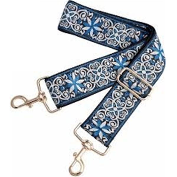 NEW NEFELIBATA BAG STRAP BLUE FLOWER