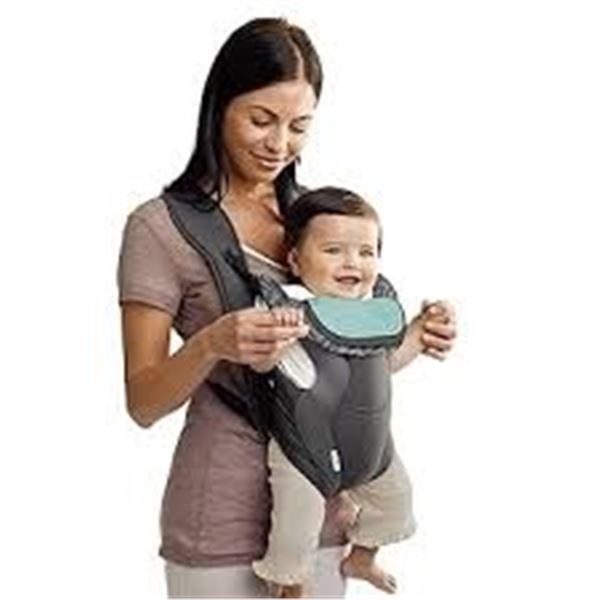 NEW WITH BOX EVENFLO BREATHABLE CARRIER GRAY