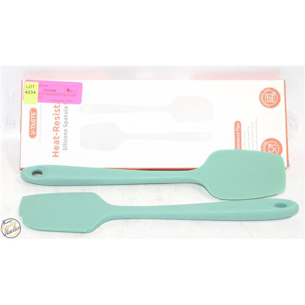U-TASTE HEAT RESISTANT SILICONE SPATULA SET