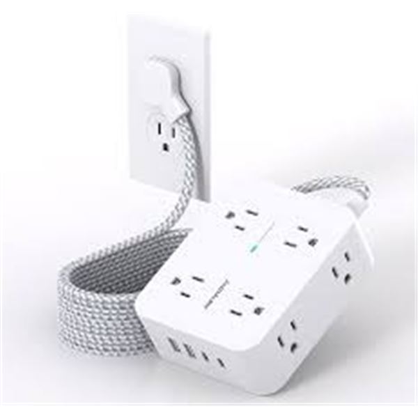 NEW HANYCONY 10FT POWER STRIP SURGE PROTECTOR