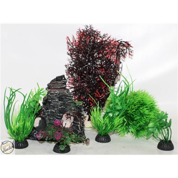 NEW JIH AQUARIUM PLASTIC PLANTS