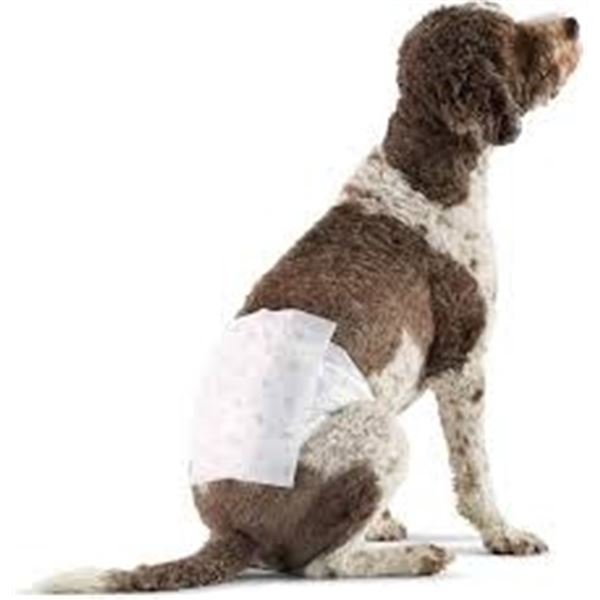 NEW AMAZON BASICS 30 MALE WRAP LARGE