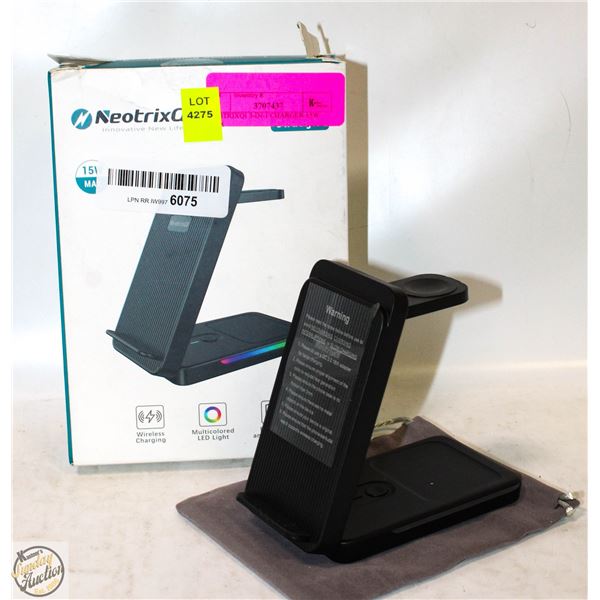NEOTRIXQI 3-IN-1 CHARGER 15W MAX