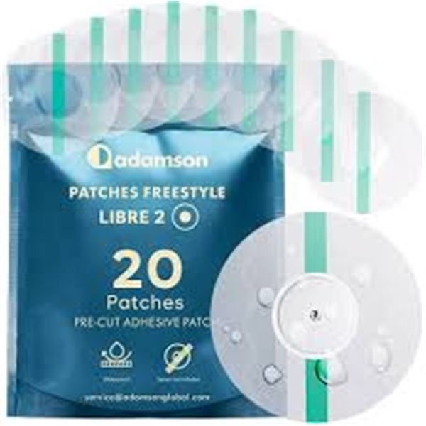 NEW ADAMSON PATCHES FREESTYLE LIBRE 2 20 PATCHES