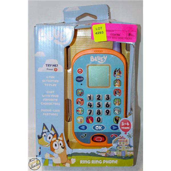 VTECH BLUEY RING RING PHONE