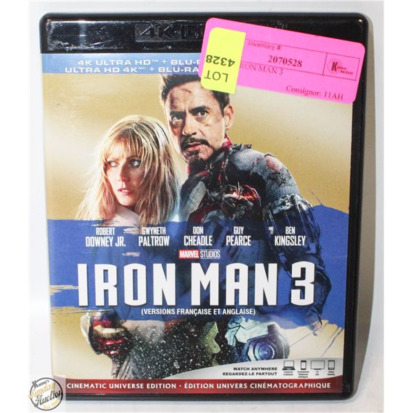 DVD- IRON MAN 3