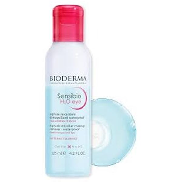 NEW 125ML BIODERMA SENSIBIO H20 EYE MAKEUP REMOVER