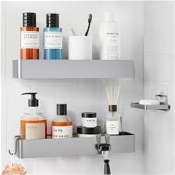 NEW 2 KITSURE INSTALLATION SHOWER CADDY