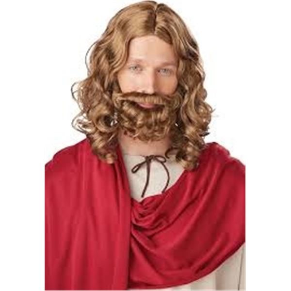 NEW CALIFORNIA COSTUMES WIG COLLECTION JESUS
