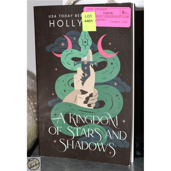 PAPERBACK- A KINGDOM OF STARS AND SHAWOWS