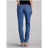 Image 1 : NEW LEE WOMENS PETITE MID RISE STRAIGHT LEG JEANS