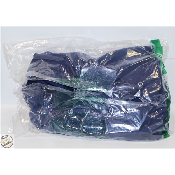 NEW DICKIES WOMENS SCRUBS FRONT WARM-UP JACKET NAV