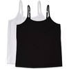 Image 1 : NEW 2 PACK AMAZON ESSENTIALS WOMEN'S CAMISOLE SMAL