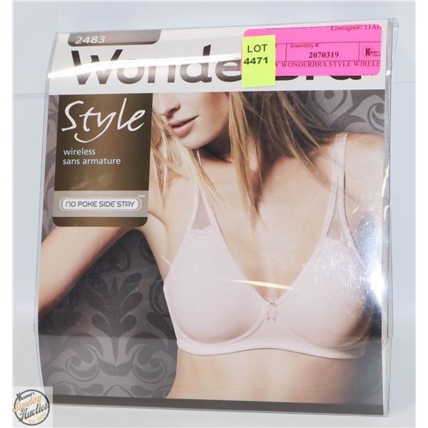 NEW WONDERBRA STYLE WIRELESS