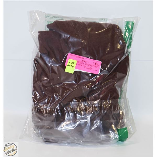 NEW ESSENTIALS WOMENS LONG SLEEVE V-NECK SWEATER B