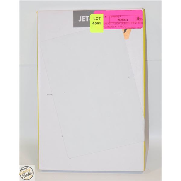 NEW WITH BOX JETECH CASE FOR IPAD MINI A17 PRO