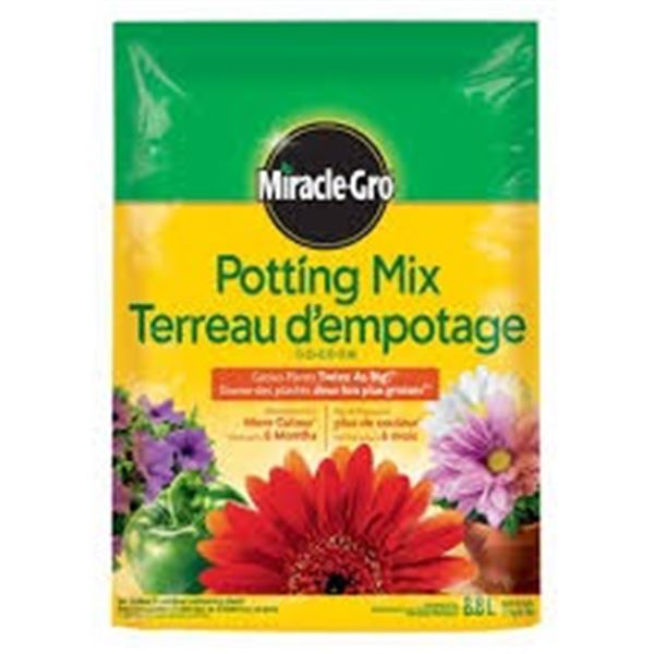 NEW 8.8L MIRACLE-GRO POTTING MIX