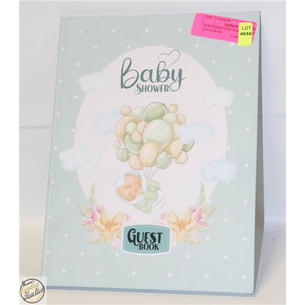 NEW HARDCOVER- BABY SHOWER GUEST BOOK