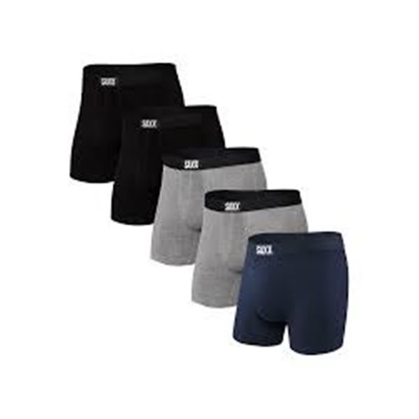 NEW WITH BOX 5 PACK SAXX ULTRA SUPER SOFT BOXER BR