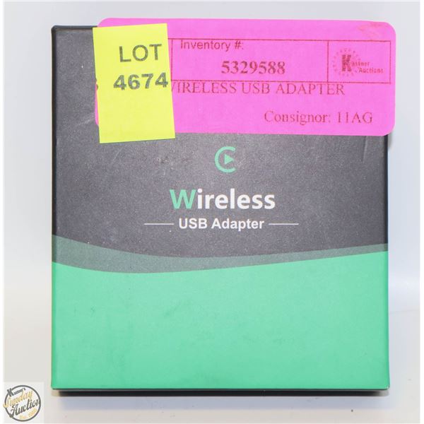 NEW WIRELESS USB ADAPTER