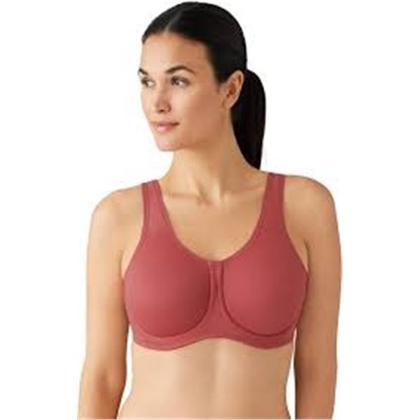 NEW WACOAL WOMENS SUPPORT UNDERWIRE SPORT BRA 32DD