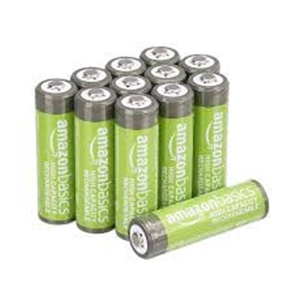 NEW REPACKED AMAZON BASICS 12 AA RECHARGEABLE BATT