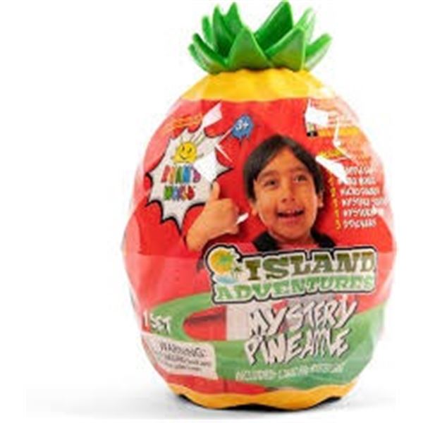 NEW RYAN WORLD ISLAND ADVENTURES MYSTERY PINEAPPLE